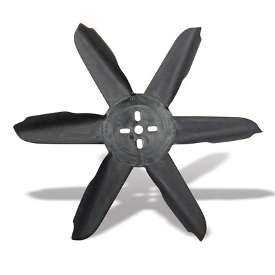 Flex-A-Lite, Mechanical Cooling Fan, Nylon Fan, 17 in Fan, 6 Blade, 5/8 in Pilot, Universal Bolt Pattern, Plastic, Black, Each