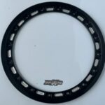 DXI Beadlock Ring, 15in, 16 Bolt, Alum, Black (No Tabs)
