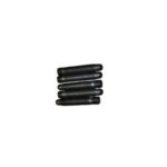 Wheel Stud, 5/8-11 in Thread, 3.75 in Long, Screw-In, Steel, Black Oxide, Set of 5