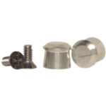 Pulse Helmet Tear Off Post, Aluminium, Anodized, Pair
