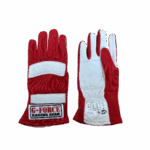 G-Force Racing Gloves Red White Large