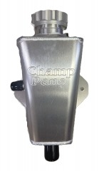 Champ Pans, Power Steering Tank, Reservoir Bulk Head Mount Left Hand Fitting