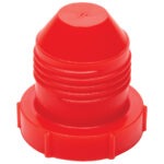 Allstar AN Dust Plug, 10 AN, Plastic, Red, Set of 10