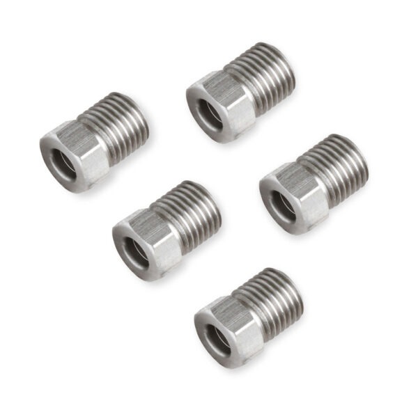 Inverted Flare Thread Nuts for 3/16 Inch Tubing, 3/8-24