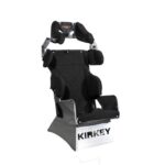 Kirkey, Seat, 80 Series Containment, Full Containment, Adjustable Height, 17 in Wide, 20 Degree Layback, Cover Included, Aluminium, Natural, Kit