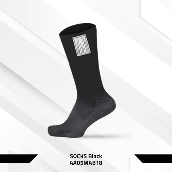 P1 Black Socks Made In Italy