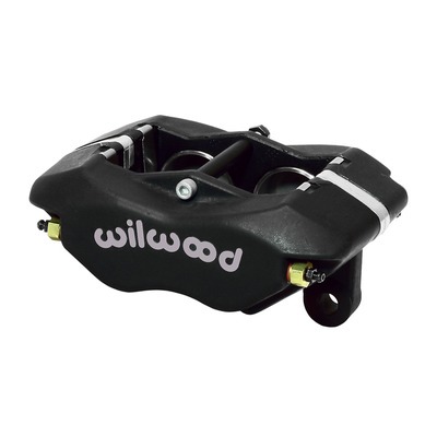 Wilwood, Brake Calliper, Dynalite, 4 Piston, Aluminium, Gray Anodized, 12.720 in OD x 0.810 in Thick Rotor, 3.500 in Lug Mount, Each