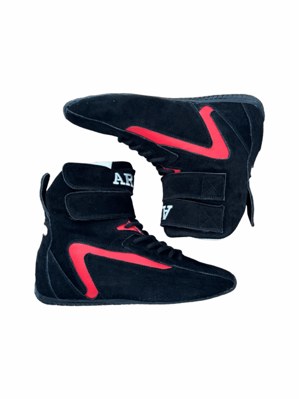 ARP Kids Red High Top Race Boots Size 4