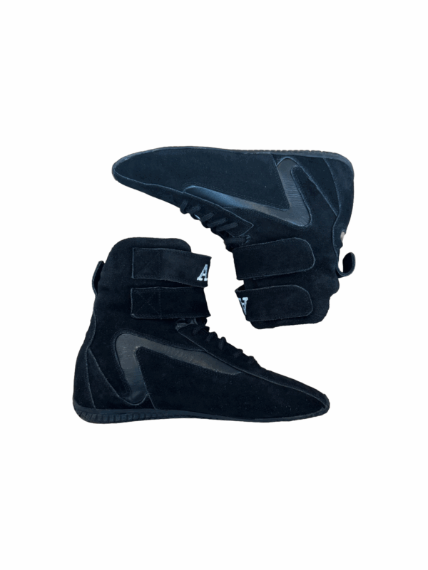 ARP High Top All Black Race Boots Size 5