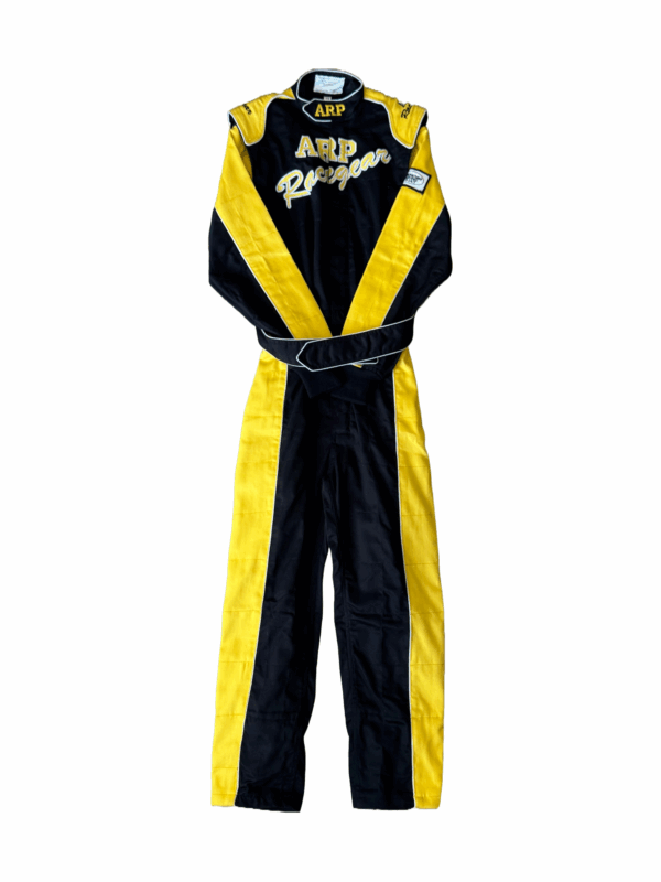 ARP Kids Signature Race Suit Yellow Single Layer Size 10