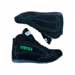 Stryka Green Stitched Race Boots