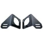 Allstar Motor Mount, Bolt-On, Steel, Black Powder Coat, GM LS-Series, Chevy V8, Pair