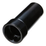 Allstar Lug Nut Socket, Pit Socket, 1/2 in Drive, 3-1/4 in Long, Steel, Black Oxide, 1 in Lug Nuts