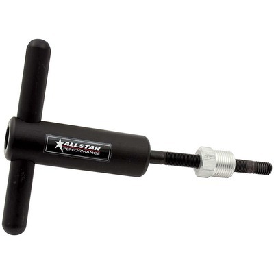 Zamp Axle Puller, T-Handle, 3/8-16 and 3/4-10 in Thread, Aluminum / Steel, Black Anodized / Oxide