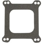 Allstar Carburetor Base Plate Gasket, 4-Barrel, Open, 0.063 in Thick, Composite, Square Bore, Set of 10