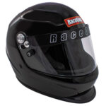Racequip Helmet, Pro Youth, SFI 24.1, Head and Neck Support Ready, Black, Youth One Size Fits All