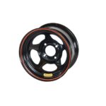 Bassett 38S44 13X8 Inertia 4 on 4 4 Inch Backspace Black Wheel