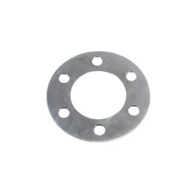 Bert Flywheel Shim, 0.038 in Thick, Aluminum, Natural, Small Block Chevy / V6, Each