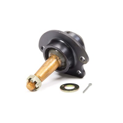 Howe Ball Joint, Greasable, Upper, Bolt-In, 1.500 in/ft Taper, 3.340 in Stud, 1/2-20 in Thread, Aluminum Cap, Black Anodized
