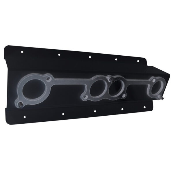 HRP Header Mount, Wall Mount, Aluminum, Black Powder Coat