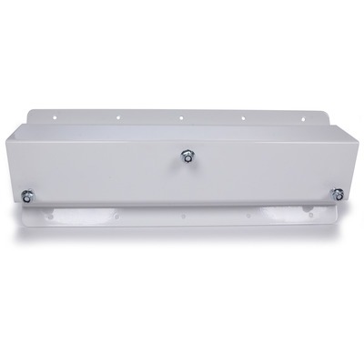 HRP Header Mount, Wall Mount, Aluminum, White Powder Coat