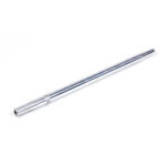 M and W Suspension Tube, 0.5 in OD, 10 in Long, 5/16-24 in Female Thread, Aluminum, Polished, Radius Rod, Mini Sprint Car