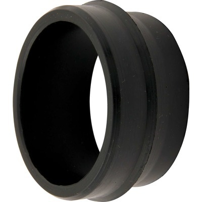 QRP Gauge Mounting Grommet, Offset 3/4 in Toward Driver, 2-3/4 Mounting Hole, Rubber, Black, 2-5/8 in Gauges, Each