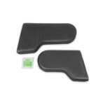 Ultras Shield Seat Halo Pad, Foam, Black, Head Rest, Ultra Shield Halo Seats, Pair