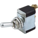 QuickCar Toggle Switch, On / Off, Single Pole, 25 amps, 12V, Each