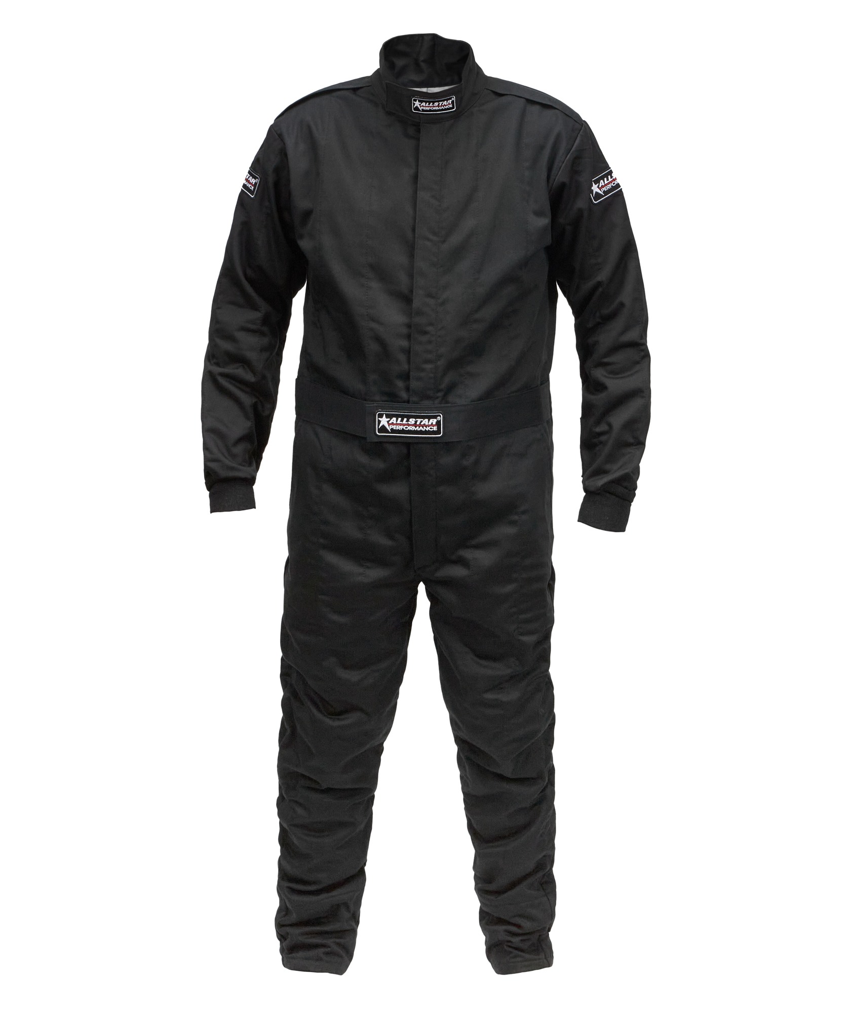 Allstar Driving Suit, 1-Piece, SFI 3.2A/5, Multi-Layer, Aramid / Fire Retardant Cotton, Black, 3X-Large